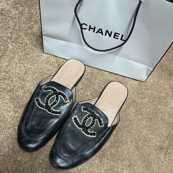 Chanel beading loafer leather - Picture 4 of 8